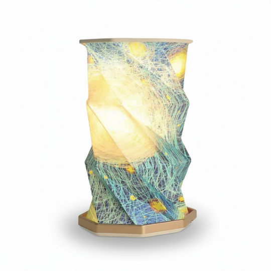 GlowFold™ – Vouwbaar Roterend LED Nachtlampje – USB Oplaadbaar