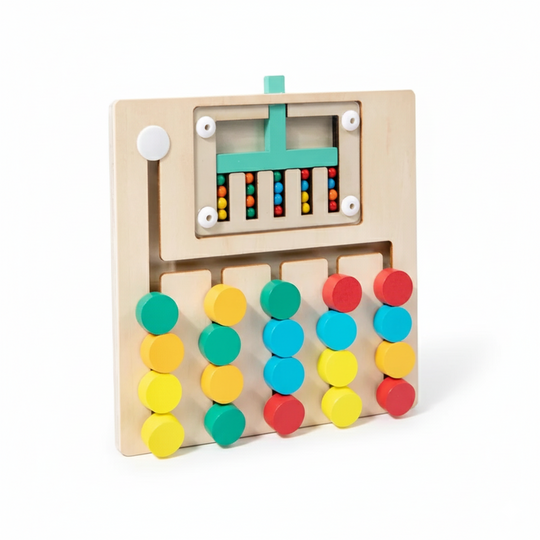 MiloWood™ - Montessori houten schuifpuzzel