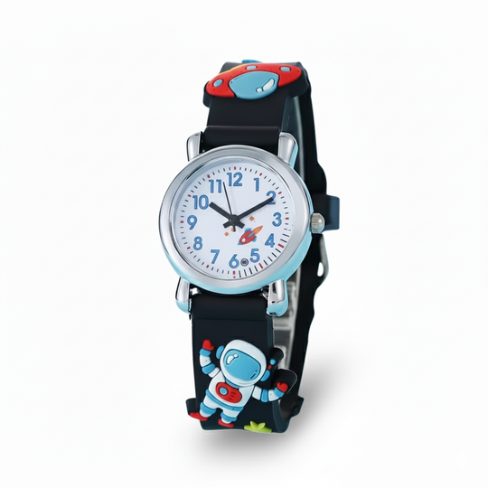 MiloWatch™ – Astronaut & Ruimte Polshorloge voor Kinderen (Leeftijd 3–14 jaar)