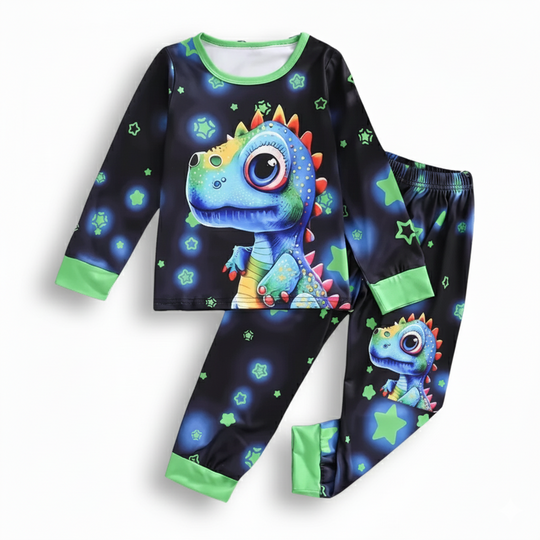 DinoDreams™ – 2-delige Jongens Glow-in-the-Dark Pyjama