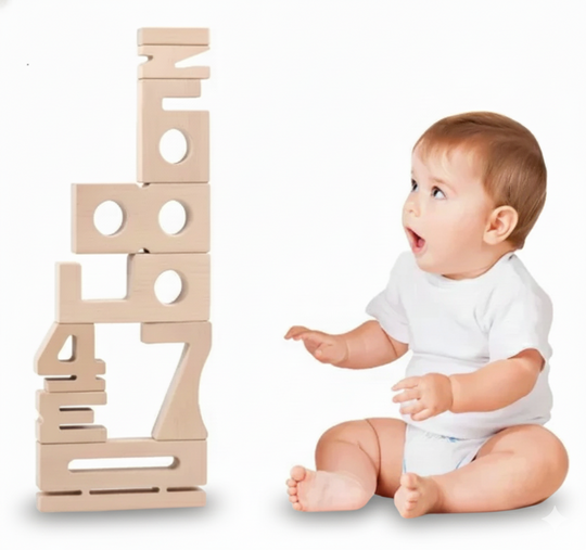 MathBlocks™ – Montessori Houten Rekenset voor Kinderen