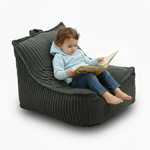 CozyLounger™ Kinder Leesbank – Zachte Pluche Loungestoel