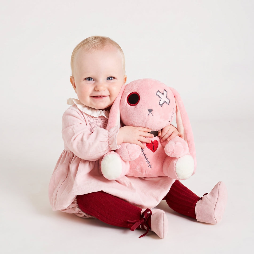 <font dir="auto" style="vertical-align: inherit;"><font dir="auto" style="vertical-align: inherit;">Peluche lapin transfrontalier Halloween Rebirth sombre, poupée lapin Halloween multicolore</font></font>