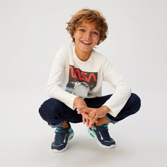 UrbanRun – Leren Sneakers voor Jongens