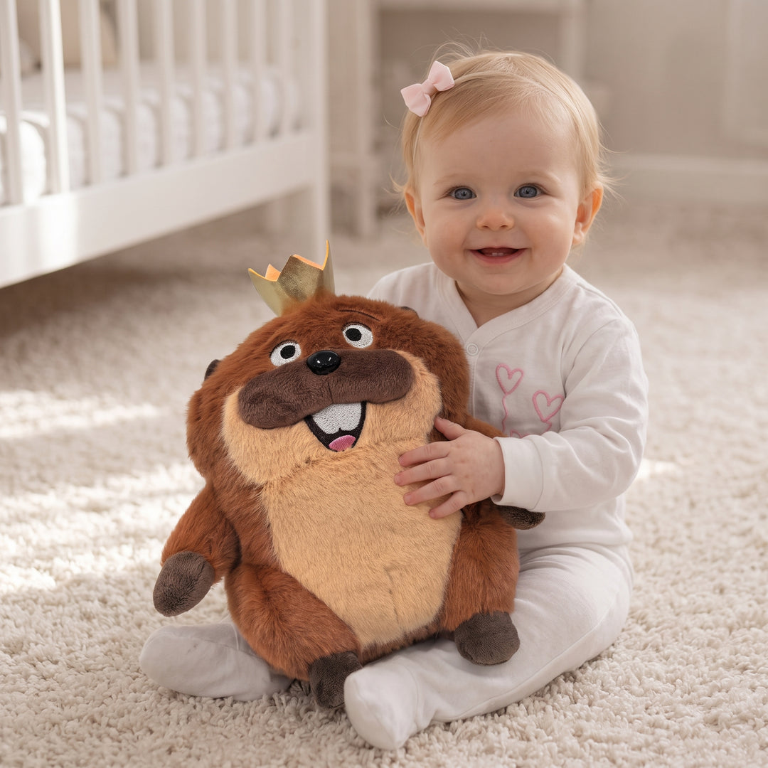 <font dir="auto" style="vertical-align: inherit;"><font dir="auto" style="vertical-align: inherit;">Nouveau projet transfrontalier de transformation de castor en peluche Hoppers, jouet en peluche, poupée animée, peluche</font></font>