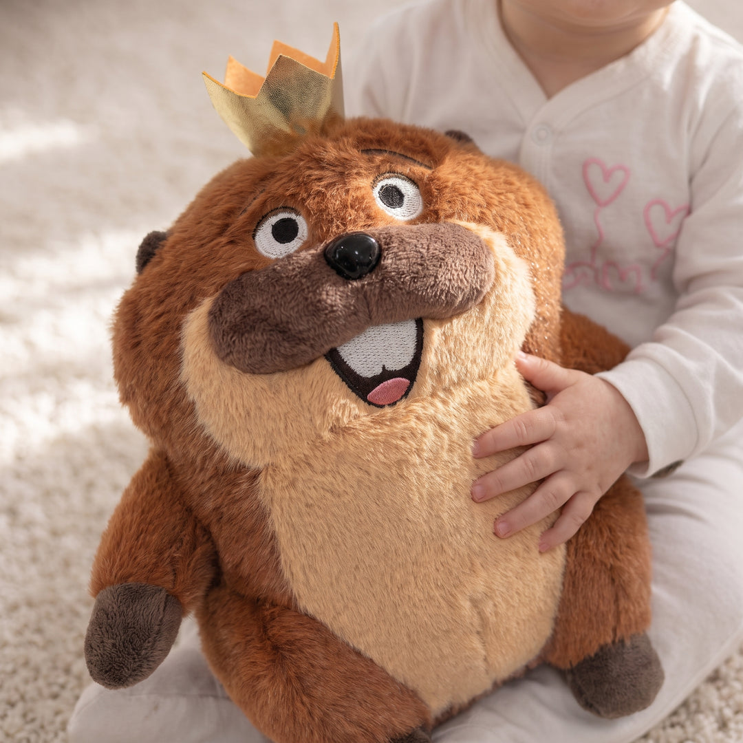 <font dir="auto" style="vertical-align: inherit;"><font dir="auto" style="vertical-align: inherit;">Nouveau projet transfrontalier de transformation de castor en peluche Hoppers, jouet en peluche, poupée animée, peluche</font></font>