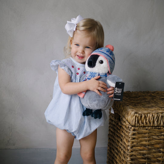 <font dir="auto" style="vertical-align: inherit;"><font dir="auto" style="vertical-align: inherit;">Flocon de neige chapeau pingouin peluche écharpe chapeau pingouin poupée décorative enfants cadeau du nouvel an en gros</font></font>