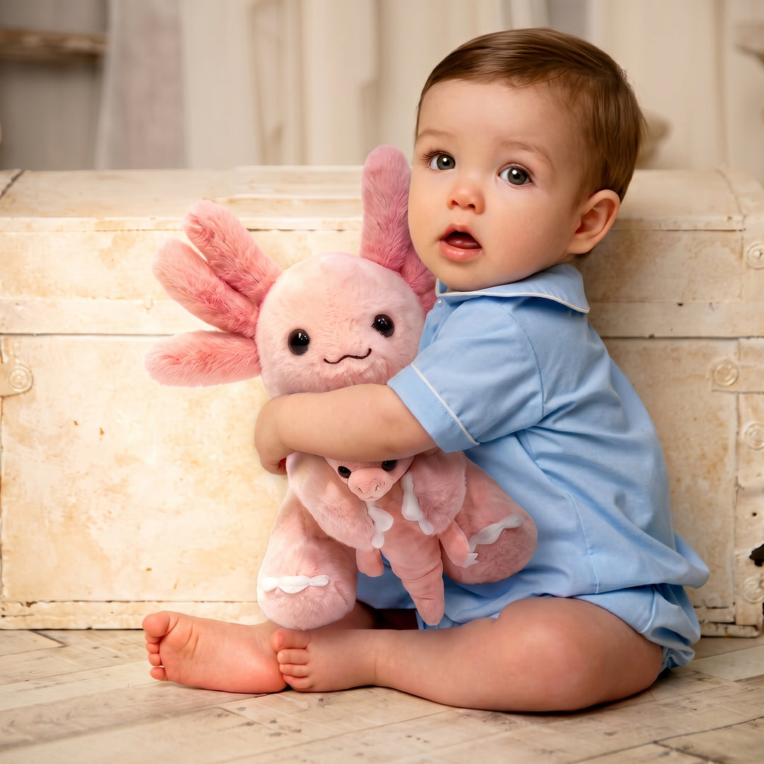 AxolotlFamily – Axolotl Knuffel met Baby