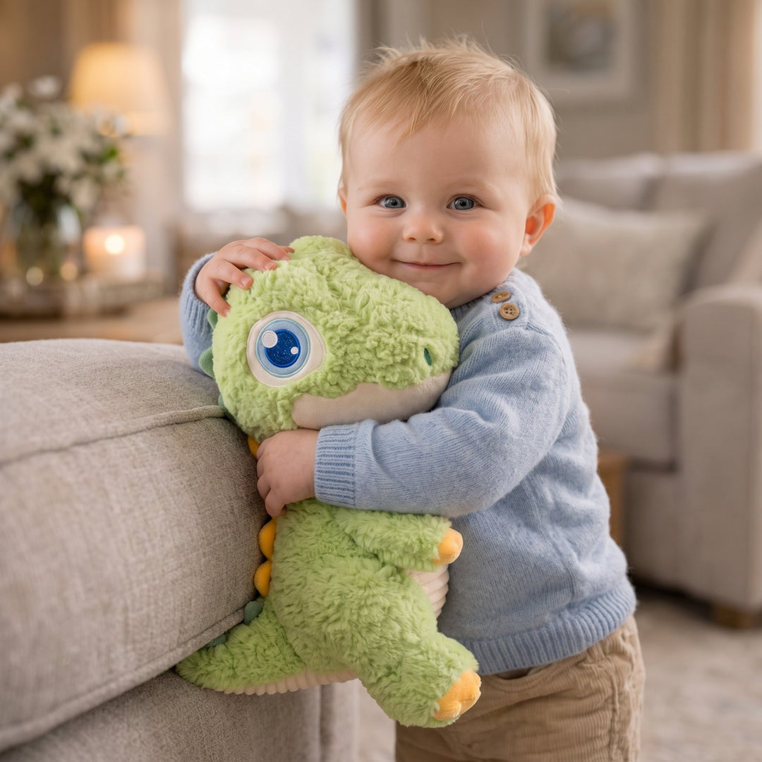 <font dir="auto" style="vertical-align: inherit;"><font dir="auto" style="vertical-align: inherit;">Peluche dinosaure à gros yeux, animaux en peluche jaunes et verts, autre chinois</font></font>