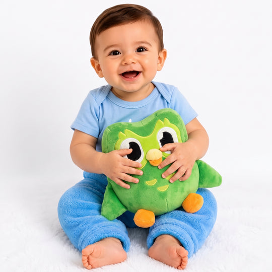 <font dir="auto" style="vertical-align: inherit;"><font dir="auto" style="vertical-align: inherit;">Nouveau produit transfrontalier : Duo, la peluche de Duo le hibou, cadeau peluche hibou vert</font></font>