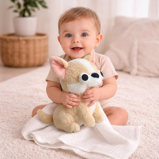 <font dir="auto" style="vertical-align: inherit;"><font dir="auto" style="vertical-align: inherit;">Poupée en peluche créative Chihuahua drôle et méchante, figurine de chiot pour bureau, cadeau d'anniversaire pour enfants</font></font>