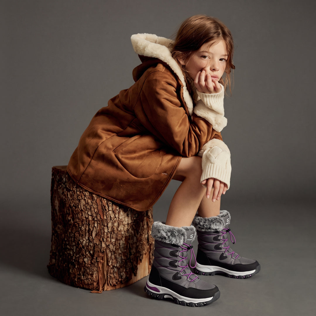 <font dir="auto" style="vertical-align: inherit;"><font dir="auto" style="vertical-align: inherit;">Doublure en peluche extra longue, garde les petits pieds au chaud</font></font>