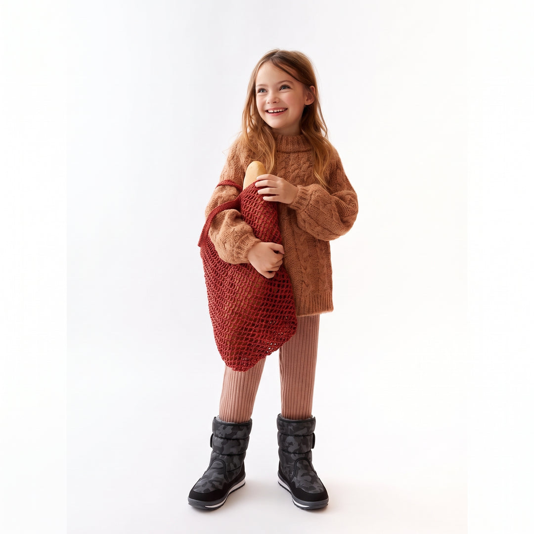 SnowBuddy – Waterdichte Kinder Snowboots met Klittenband
