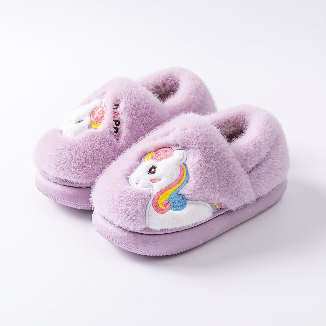 CozyDino – Gevoerde Kinderhuisschoenen