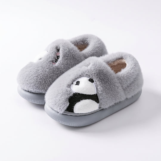 CozyDino – Gevoerde Kinderhuisschoenen