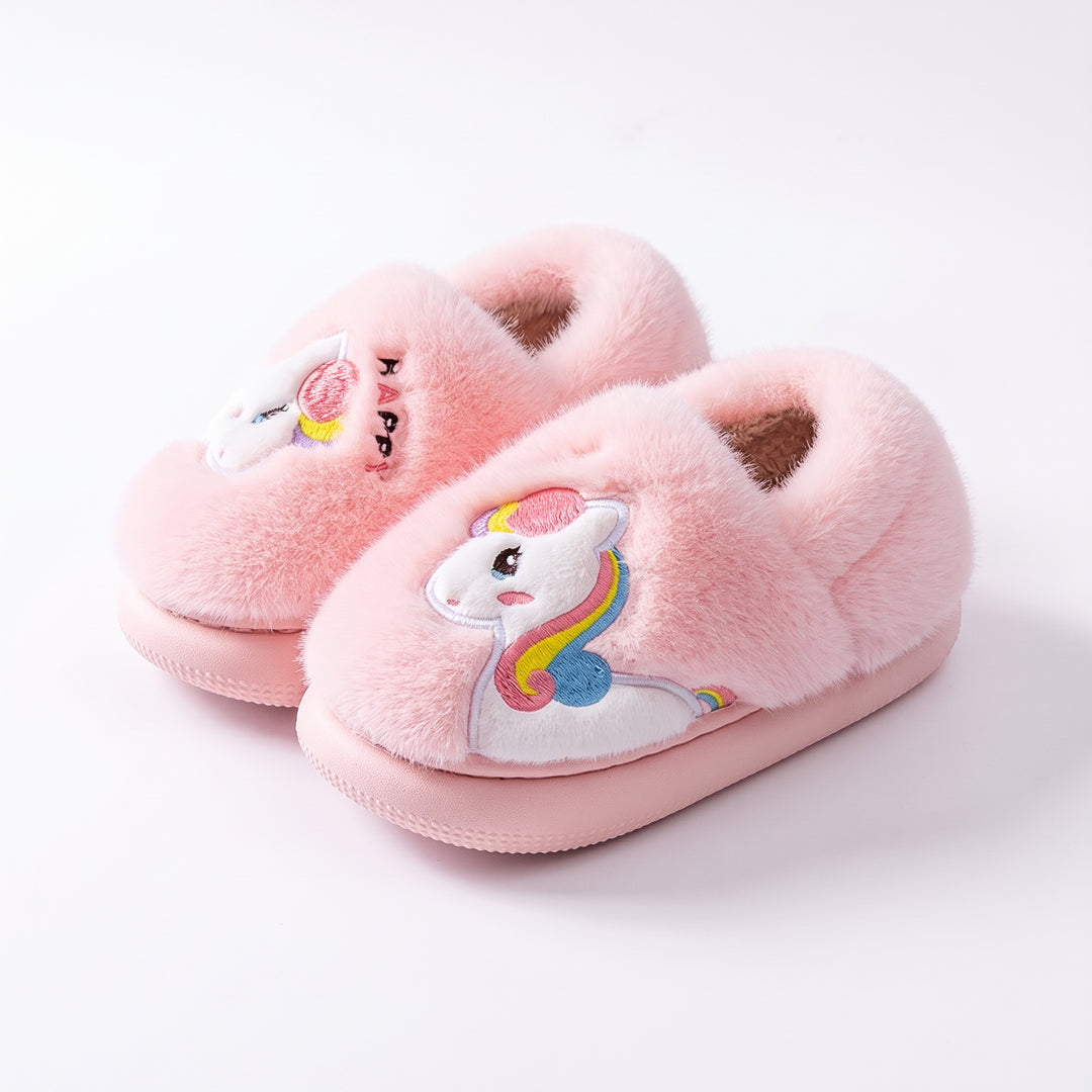 CozyDino – Gevoerde Kinderhuisschoenen