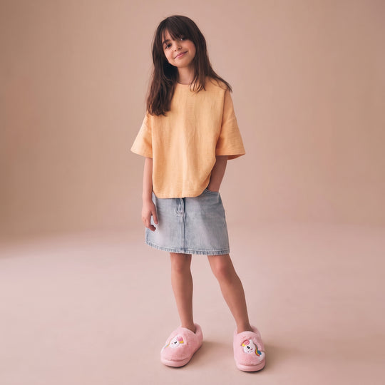 CozyDino – Gevoerde Kinderhuisschoenen