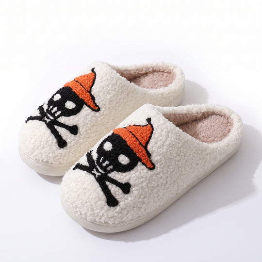GhostStep – Warme Pantoffels met Spookdesign