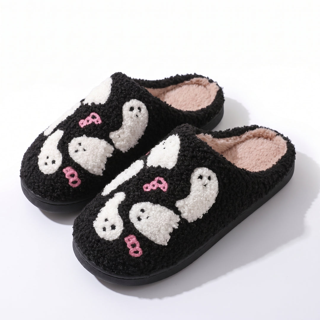 GhostStep – Warme Pantoffels met Spookdesign