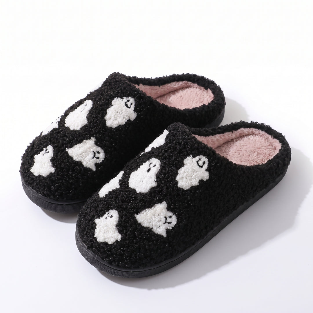 GhostStep – Warme Pantoffels met Spookdesign