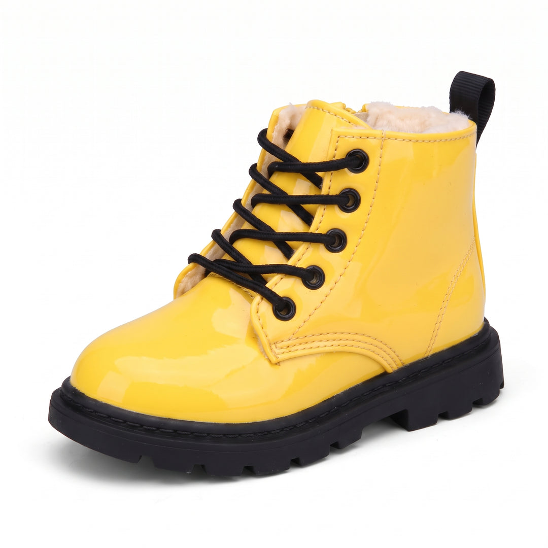 <font dir="auto" style="vertical-align: inherit;"><font dir="auto" style="vertical-align: inherit;">Bottes en coton nouveau style coréen 2019, chaussures d'hiver pour enfants, bébés et garçons</font></font>