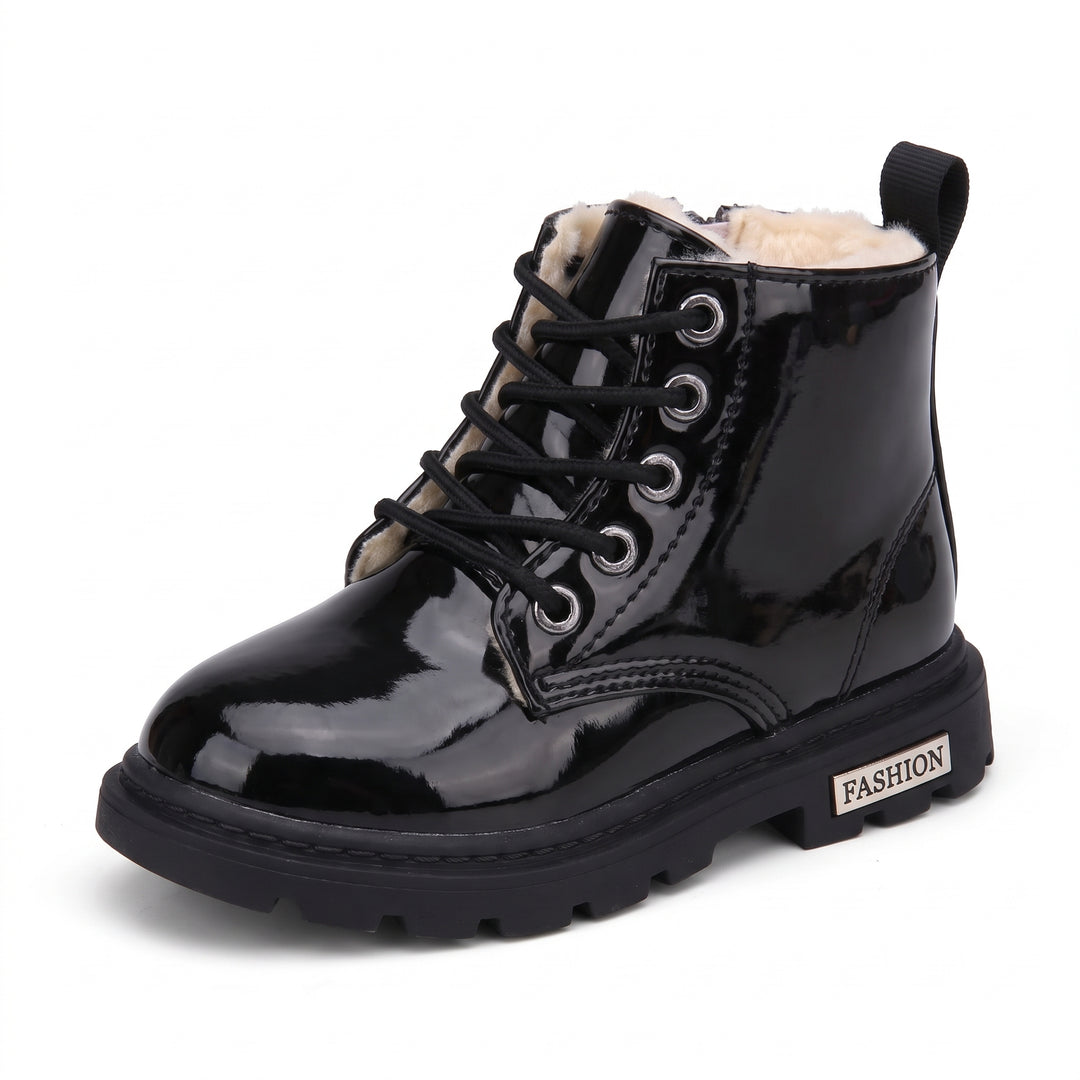 <font dir="auto" style="vertical-align: inherit;"><font dir="auto" style="vertical-align: inherit;">Bottes en coton nouveau style coréen 2019, chaussures d'hiver pour enfants, bébés et garçons</font></font>