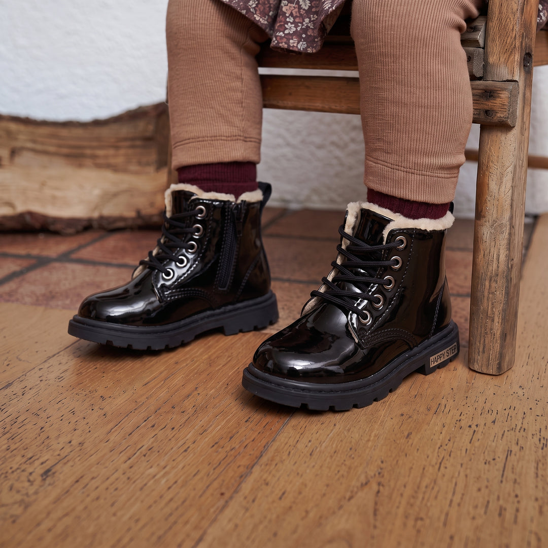 <font dir="auto" style="vertical-align: inherit;"><font dir="auto" style="vertical-align: inherit;">Bottes en coton nouveau style coréen 2019, chaussures d'hiver pour enfants, bébés et garçons</font></font>