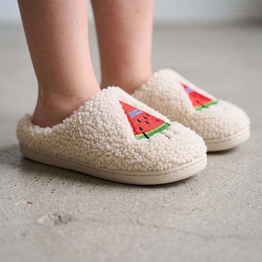 MelonStep – Warme Watermeloen Pantoffels