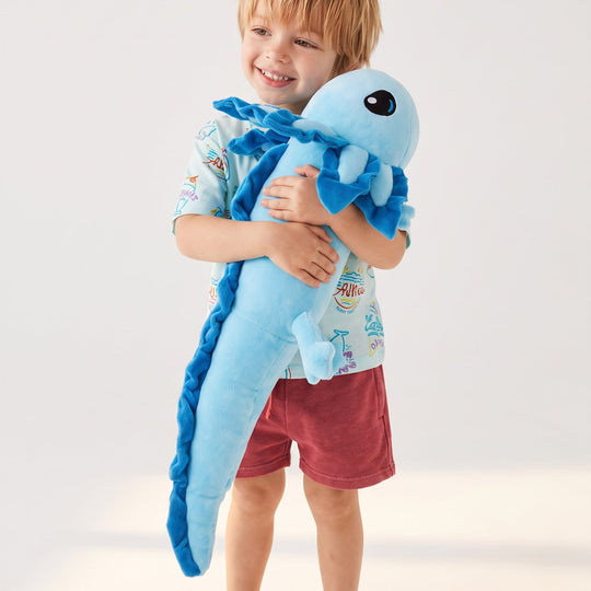 <font dir="auto" style="vertical-align: inherit;"><font dir="auto" style="vertical-align: inherit;">Bestseller transfrontalier : peluche axolotl, poupée salamandre réaliste, jolie peluche, jouet en peluche poisson dragon hexagonal.</font></font>