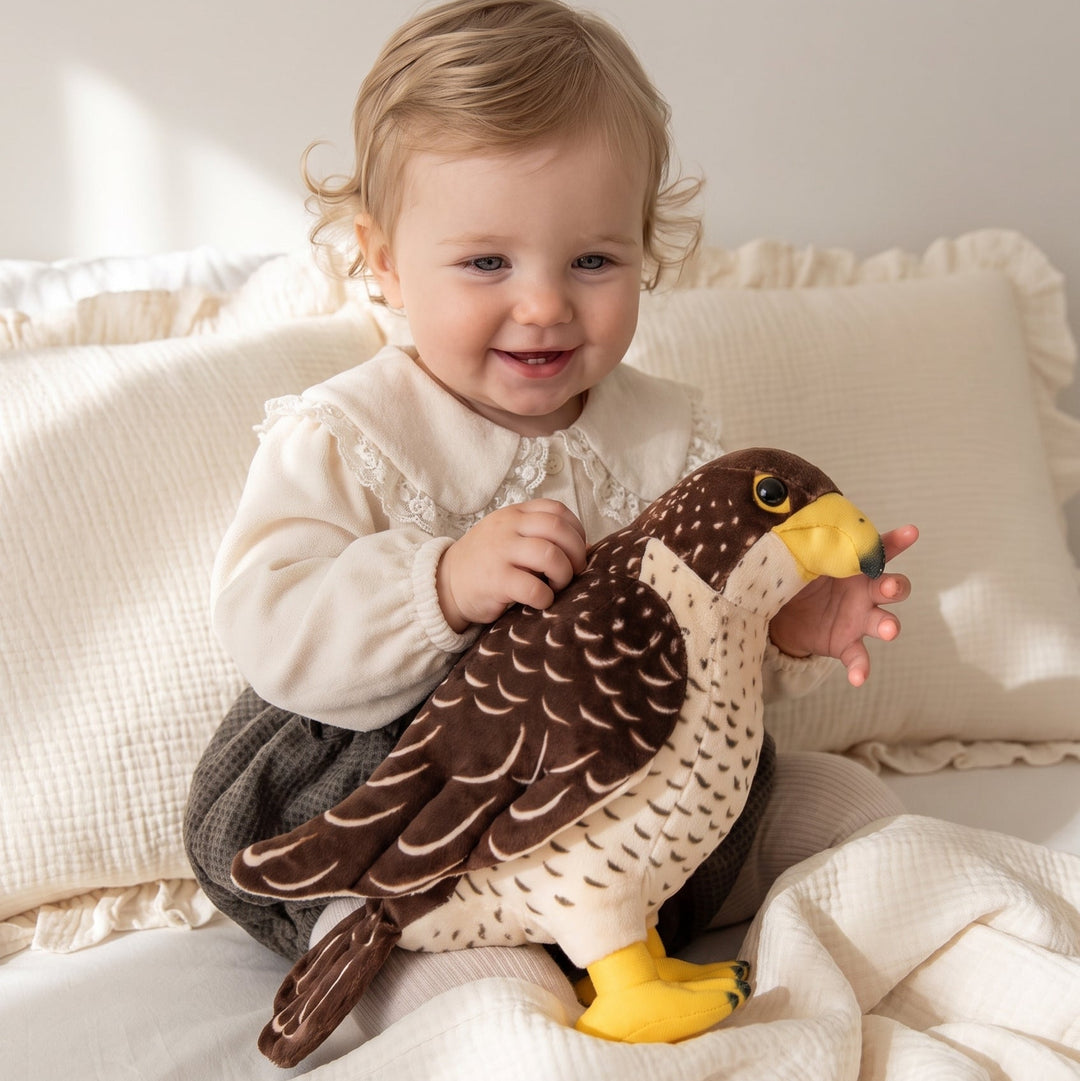 <font dir="auto" style="vertical-align: inherit;"><font dir="auto" style="vertical-align: inherit;">Nouvelle peluche aigle, oreiller animal amusant, poupée de chiffon pour filles, ventes directes d'usine, peluche oiseau à poils longs.</font></font>