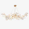 Aveline gouden gingko kroonluchter