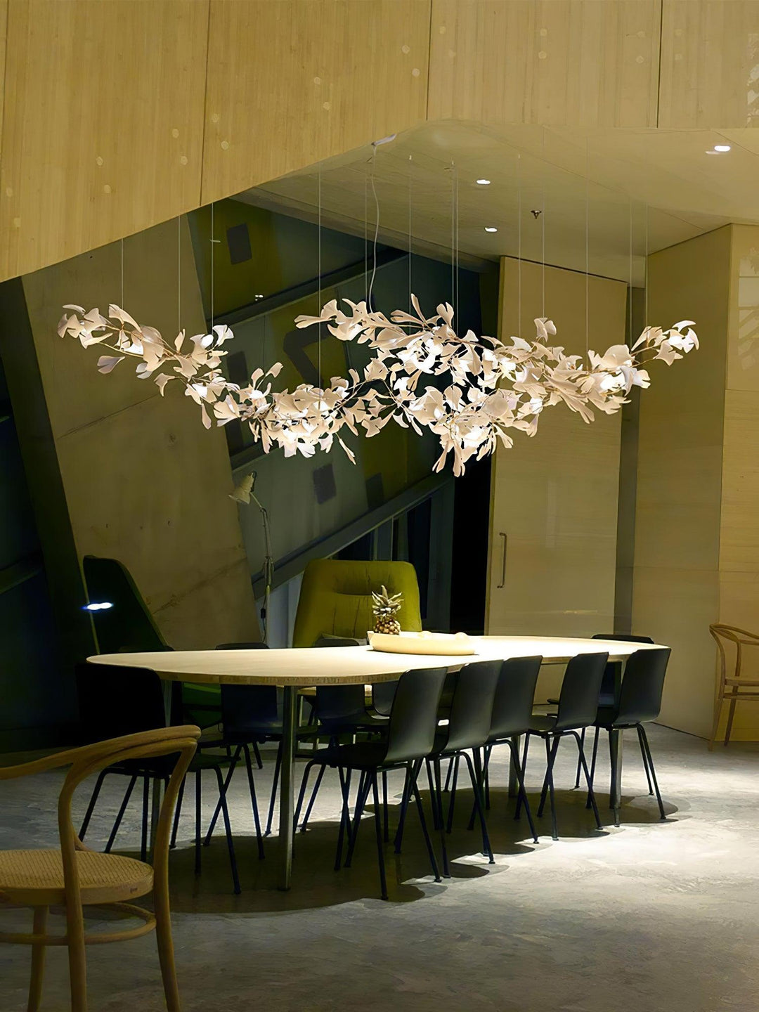 Aveline gingko kroonluchter compleet
