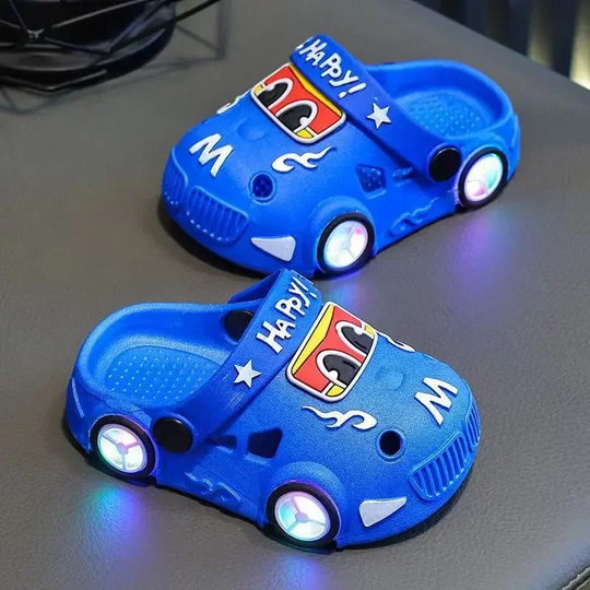 LumaStep LED slippers blauw - Milo & Moon