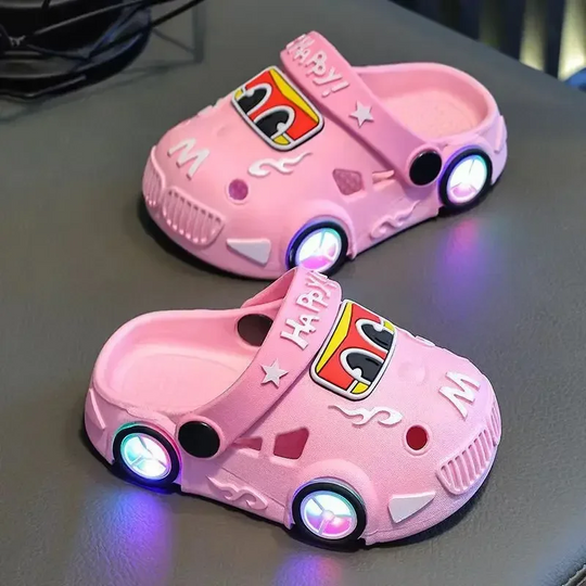 LumaStep LED slippers roze - Milo & Moon