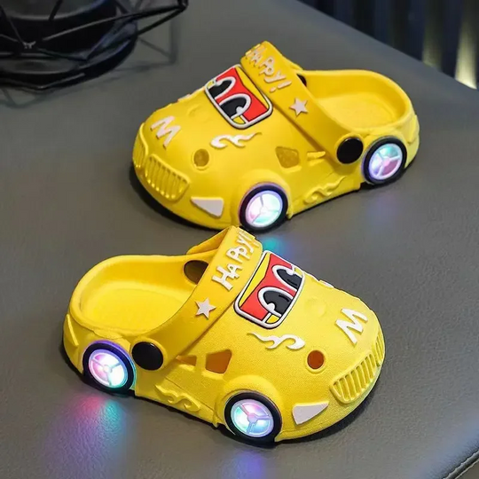 LumaStep LED slippers geel - Milo & Moon