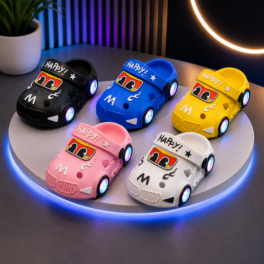 LumaStep LED slippers auto-ontwerp - Milo & Moon