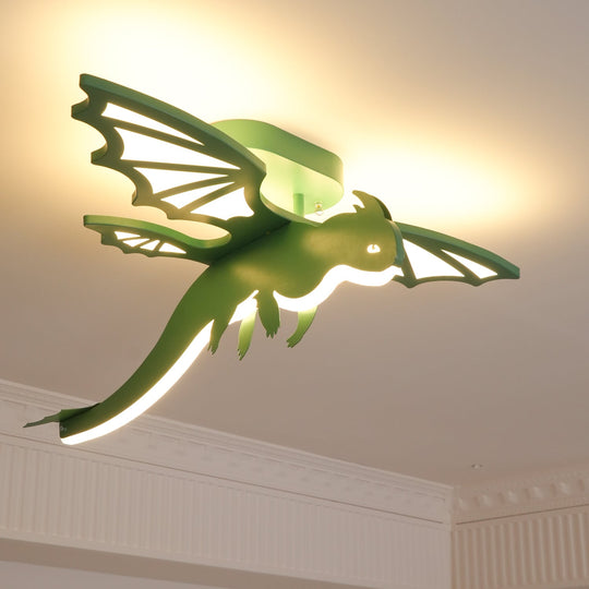 Dinosaurus LED kinderlamp detailweergave