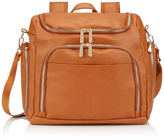 EliteCarry™ – Stijlvolle Leren Luiertas voor Ouders