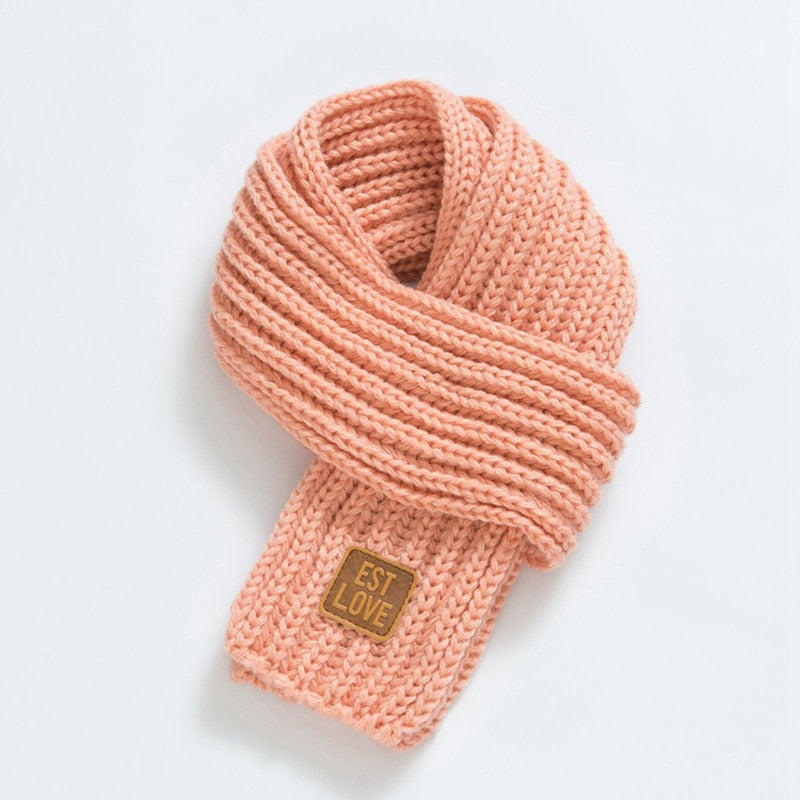 SnugNeck™ – De Zachte Gebreide  Kindersjaal