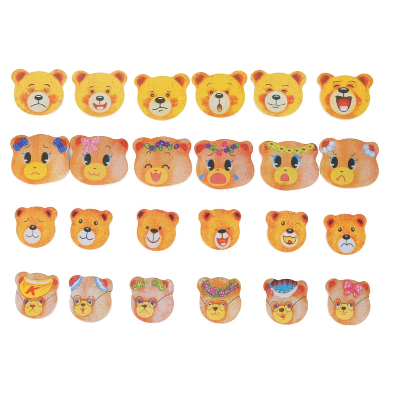 BearDressUp – Houten Aankleedpuzzel Familie
