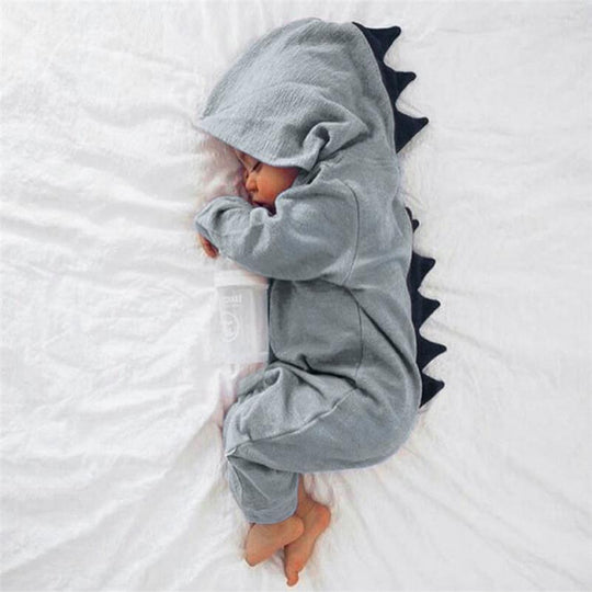 TinyRoar™ – Schattige Dinosaur Romper – Zachte & Comfortabele Baby Onesie