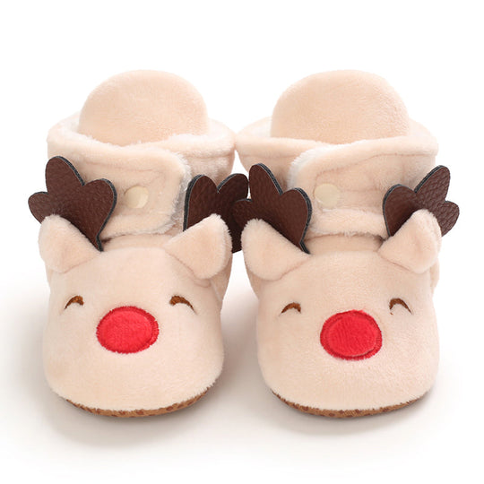 SantaSteps™ – Warme Kerstpantoffels met Antislipzool