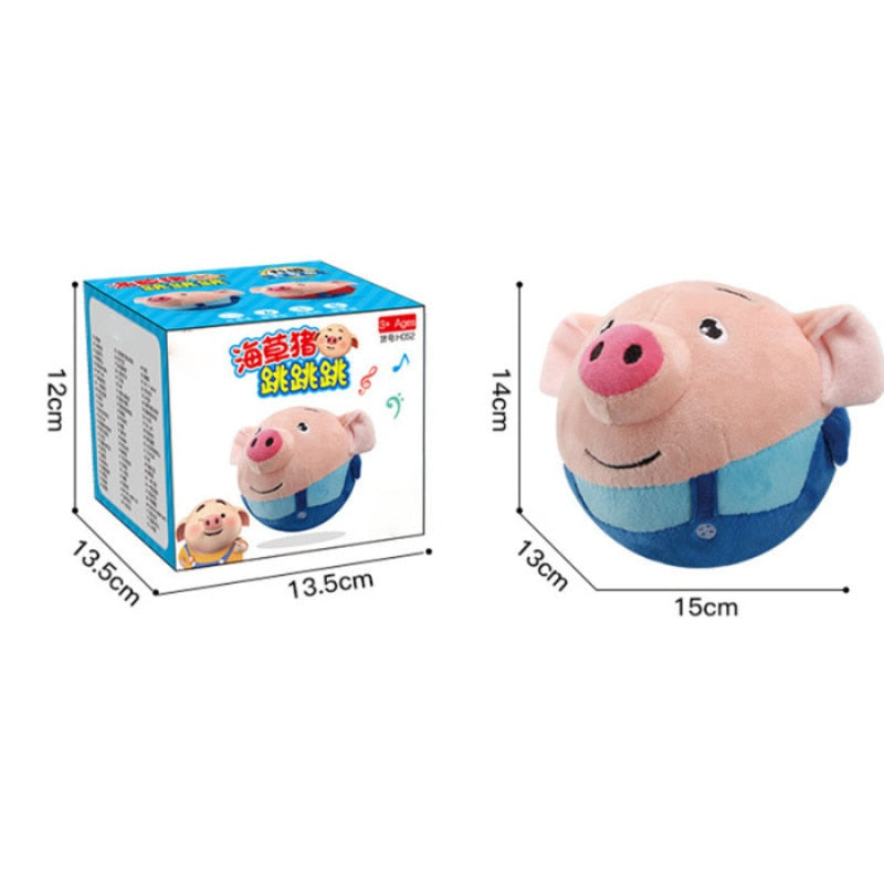 BouncySnout™ – Knuffel varkentje - Interactieve Speelgoedbal