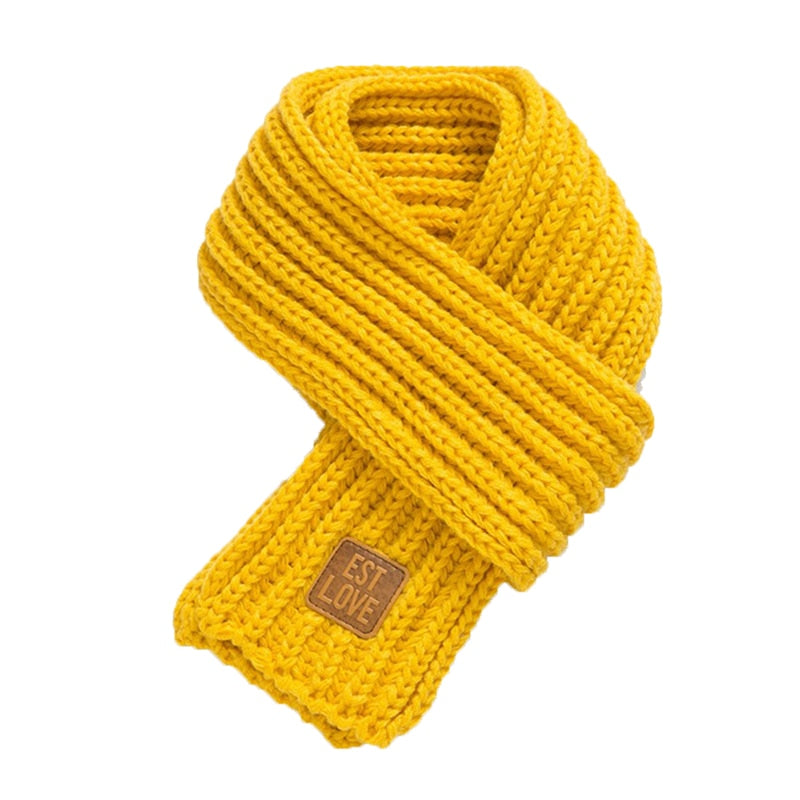 SnugNeck™ – De Zachte Gebreide  Kindersjaal