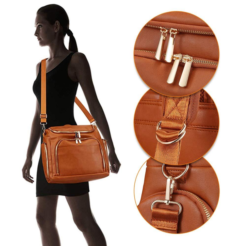 EliteCarry™ – Stijlvolle Leren Luiertas voor Ouders