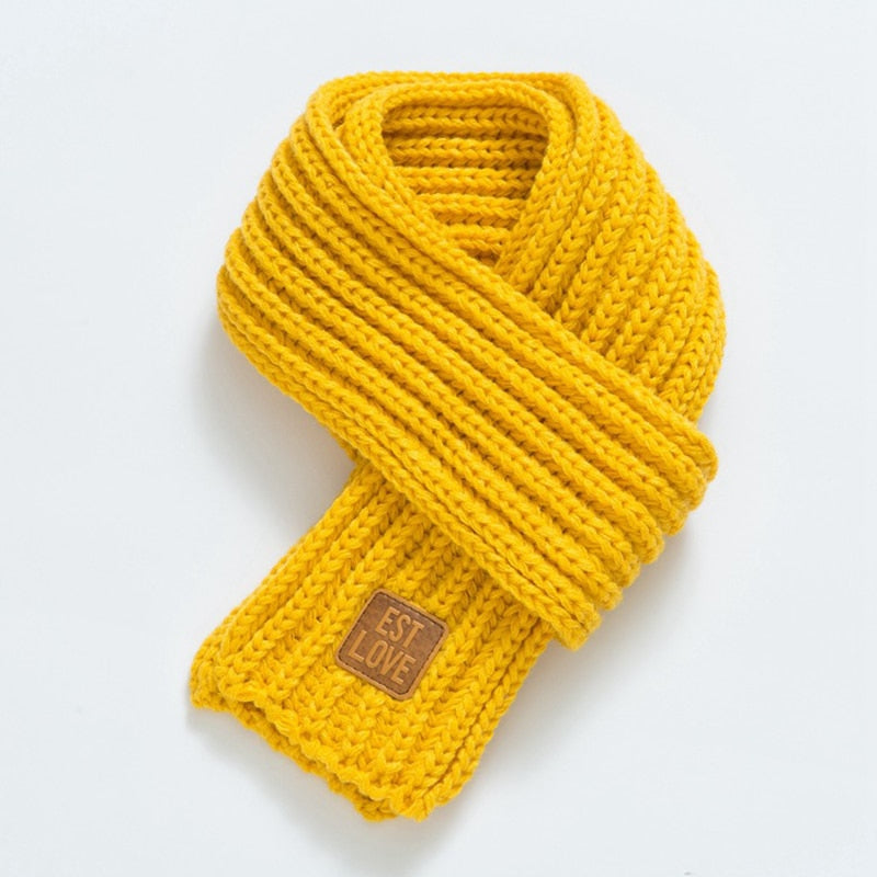 SnugNeck™ – De Zachte Gebreide  Kindersjaal