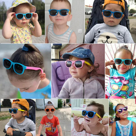 FlexiShades™ - Buigzame en duurzame zonnebrillen voor kinderen!