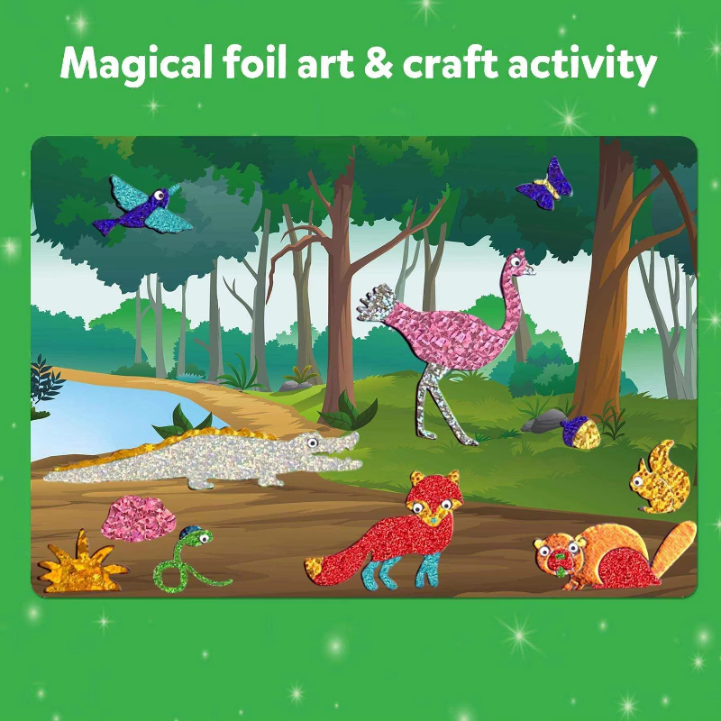 ShimmerCraft folie sticker kunst designs - Milo & Moon