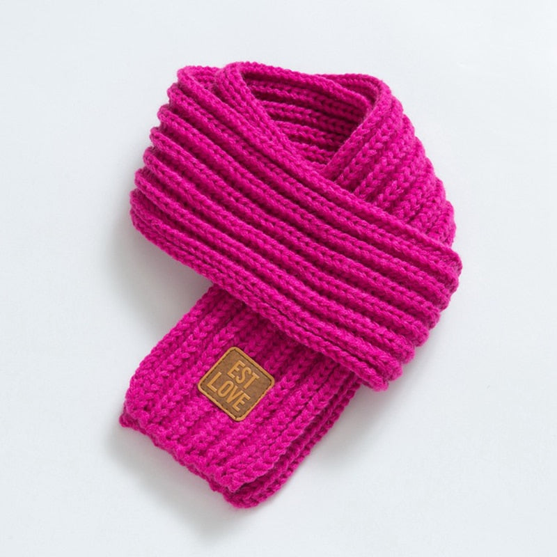 SnugNeck™ – De Zachte Gebreide  Kindersjaal