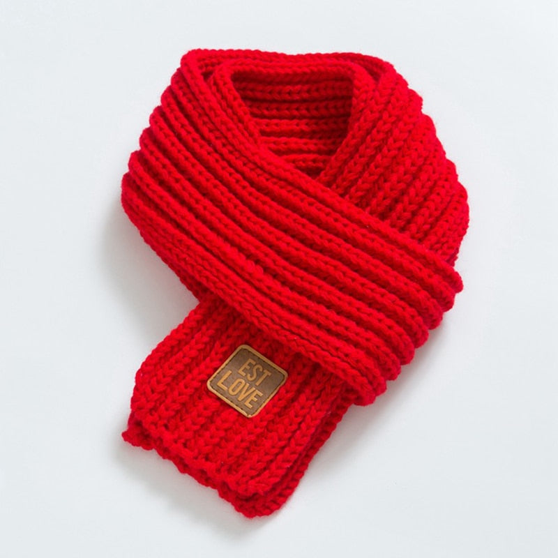 SnugNeck™ – De Zachte Gebreide  Kindersjaal